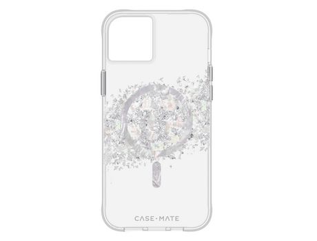 Funda para iPhone 15 CASE MATE Silicona Blanco