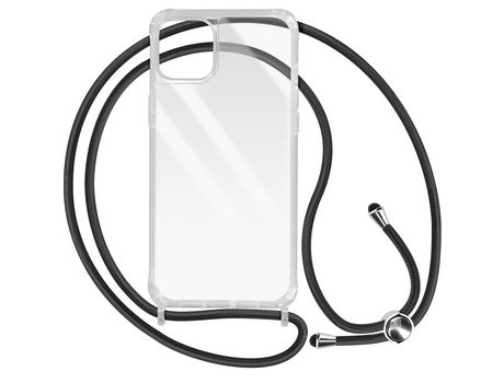 Funda con Cordón para iPhone 13 Mini AVIZAR Acrílico Transparente