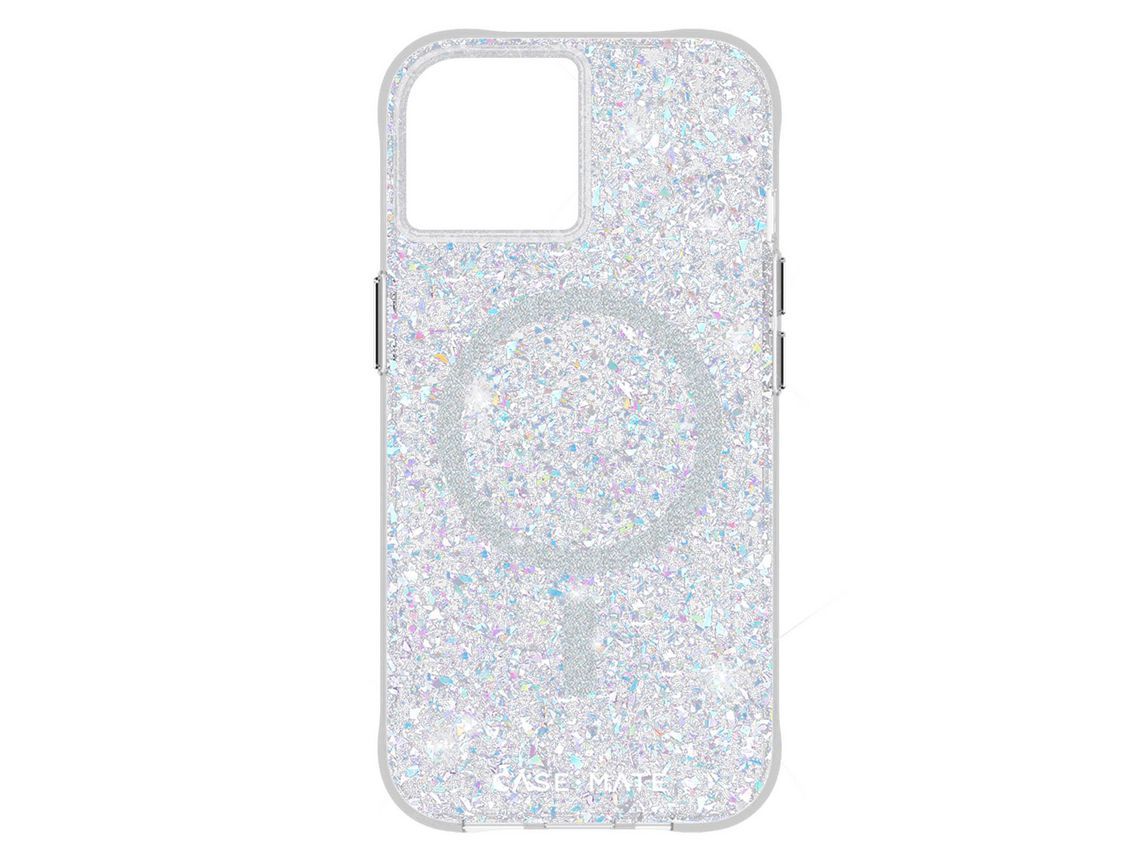 Funda para iPhone 15 CASE MATE Silicona Plateado