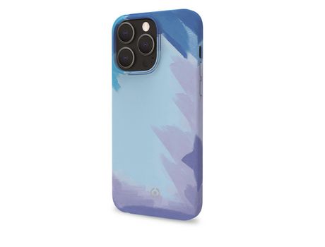 Funda para iPhone 13 Pro Max CELLY Piel Sintética Azul