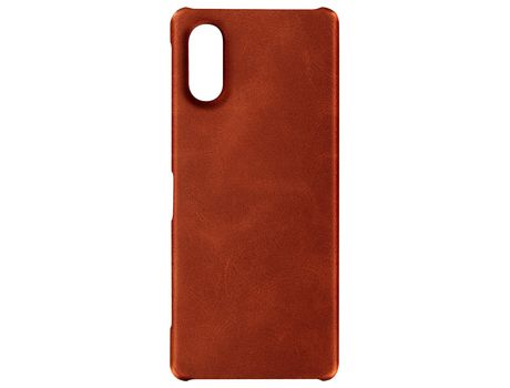 Funda para Sony Xperia 5 AVIZAR Vintage Marrón