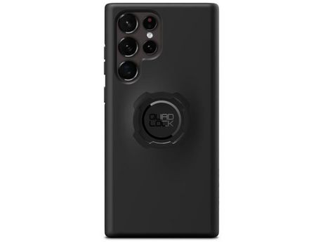 Funda para Samsung Galaxy S22 Ultra QUAD LOCK Piel Sintética Negro