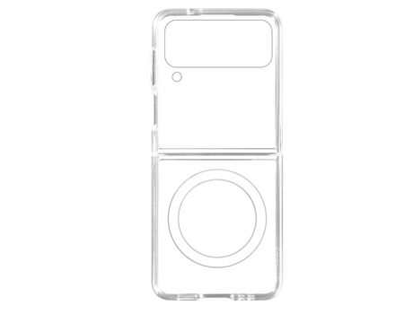 Funda para Samsung Galaxy Z Flip 4 S/Z Flip 4 AVIZAR Acrílico Transparente