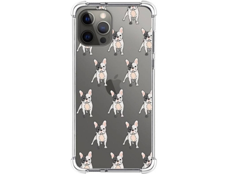 Carcasa iPhone 12 Pro Max (6.7) TUMUNDOSMARTPHONE Dibujos Antigolpes Perros 12 Multicolor