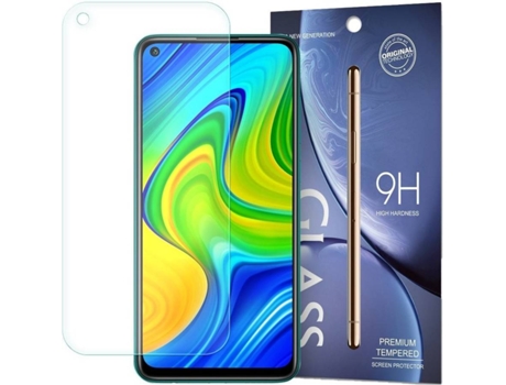 Protector Cristal Templado Xiaomi Redmi Note 9T 5G LMOBILE Transparente