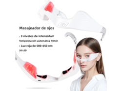 Óculos de Massagem Ocular Elétricos para Aliviar a Fadiga Ocular, Massageador Ocular de Luz Vermelha. MDUG
