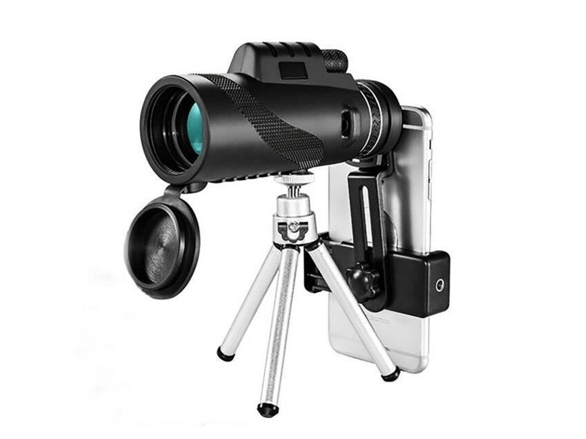 Telescopio Conjunto de telescopio Mini telescopio monocular portátil con Lente de Zoom HD 40X60 para Caza Senderismo observación YWEI