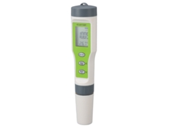 Medidor de calidad del agua 3 en 1, EC, temperatura, pH, digital, preciso