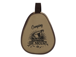 Bolsa de malla para sartenes de camping con bolsillo para colgar, gran capacidad para uso en exteriores.