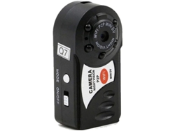 Mini cámara espía IP P2P Wifi 1080P HD con visión nocturna y grabadora de vídeo para iPhone, Android, iPad y PC, color negro