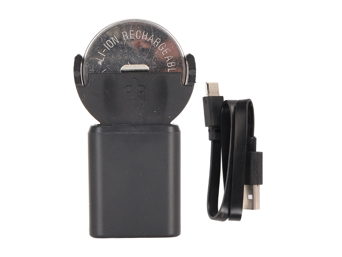 Cargador de batería de botón USB C para Lir2032 con batería de 45 mAh