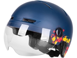 Casco Para Bicicleta Eléctrica Harilla, Equipo De Protección Con Luz Visera, Contra Impactos Adultos, Hombres