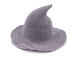 Sombrero De Bruja De Lana Para Mujer, Ideal Para Halloween, Fiestas Y Cosplay.