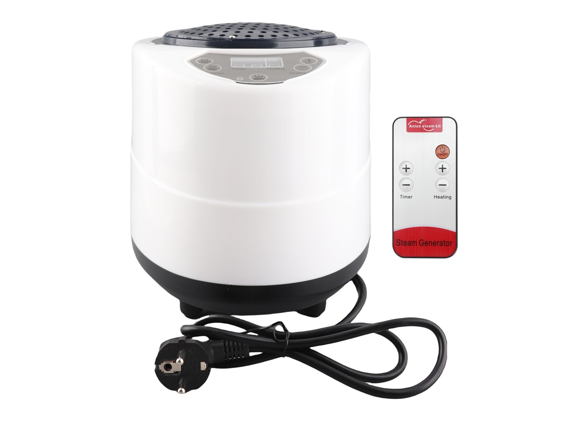 Generador De Vapor Para Sauna De 3 Litros Y 1500 W Con Control Remoto Y Protección De Seguridad Para Spa Y Terapia.
