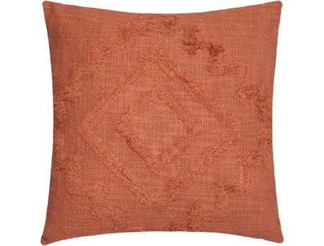 Cojín Inca Tufo 40 X 40 Cm Terracota