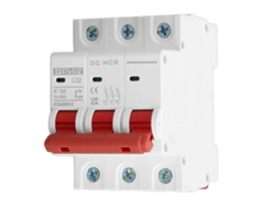 Disyuntor Pequeño De 3 Polos Con Capacidad De Ruptura De 6000 A, Sistema Magnético, Dc750v 32a.