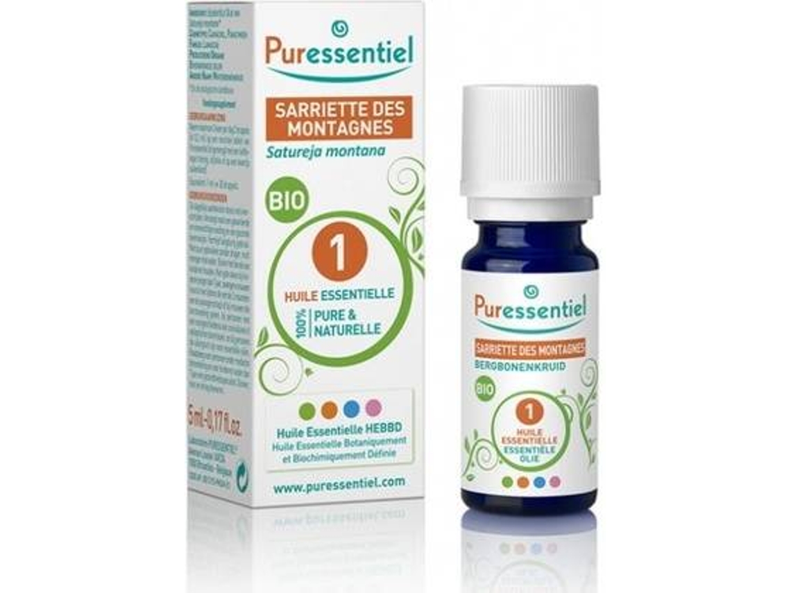 Aceite Essencial PURESSENTIEL Essencial De Montanha Saboroso (5 ml de óleo essencial)