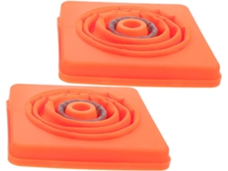 Cono De Seguridad Vial Extensible Y Duradero De 2 Piezas, Conos Multifuncionales Para El Control Del Tráfico.