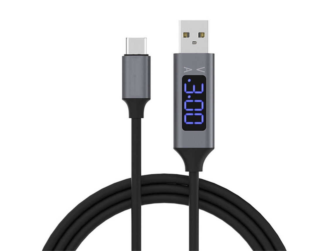 Almacén virtual EOOCOO, pantalla LCD, carga rápida, monitor de voltaje
