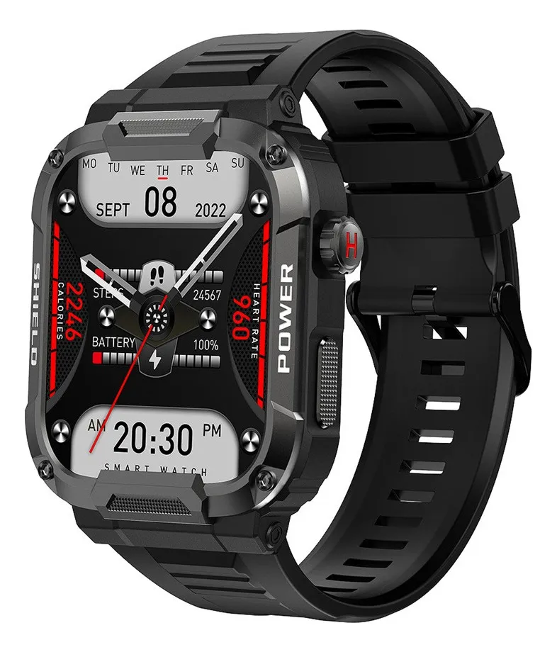 Reloj inteligente para hombre Mk66 con Bluetooth Cal Vayotoy