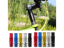 Extensor De Tubo De Dirección De Aleación De Aluminio Para Bicicletas De Montaña, Elevador De Manillar De 3,3 A 3,9 Pulgadas.