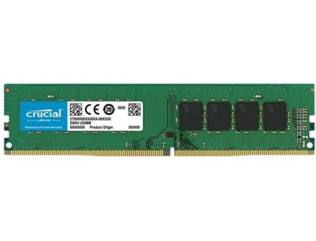 Memoria RAM DDR4 CRUCIAL CT16G4DFD8266 (1 x 16 GB - 2666 MHz - CL 19)