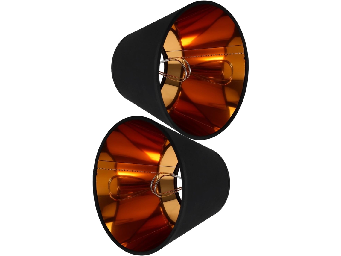 Clip Pequeño De 2 Piezas Para Lámpara De Mesa, Diseño Simple Y Protección De Luz Suave, Compatible Con Lámparas.