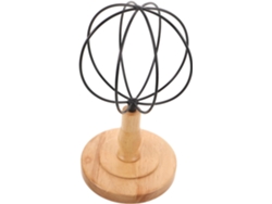 Perchero de alambre, soporte de madera extraíble para pelucas, gorras, gorras de béisbol, base de almacenamiento versátil, mesa de jardín, GOKOCO