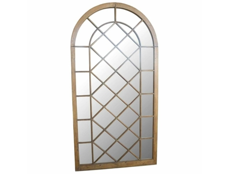 Espejo de pared DKD Home Decor Madera MDF Decapé (90 x 3,5 x 160 cm)
