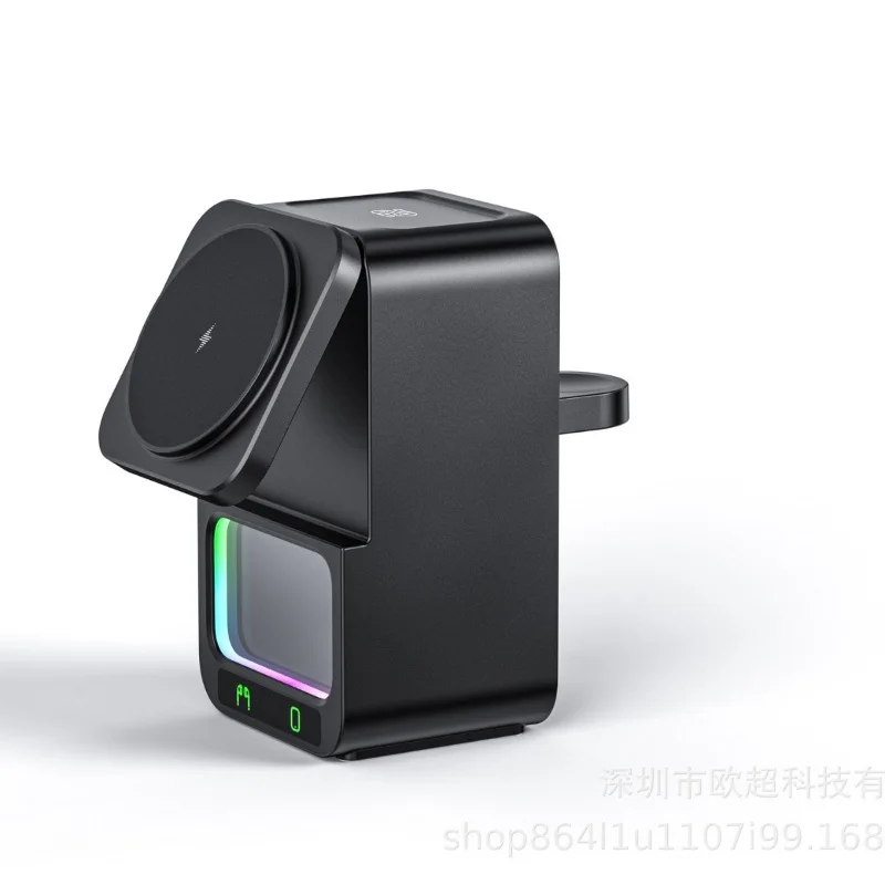 Altavoz Bluetooth (negro) Compatible Con Teléfonos, Auriculares Y Relojes Apple Aeries, Admite Carga Rápida.