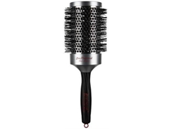 Cepillo De Pelo Redondo Olivia Garden Pro Thermal T63, Cepillo Redondo Antiestático Con Cuerpo De Aluminio Recargable Br Pr1pc Th06