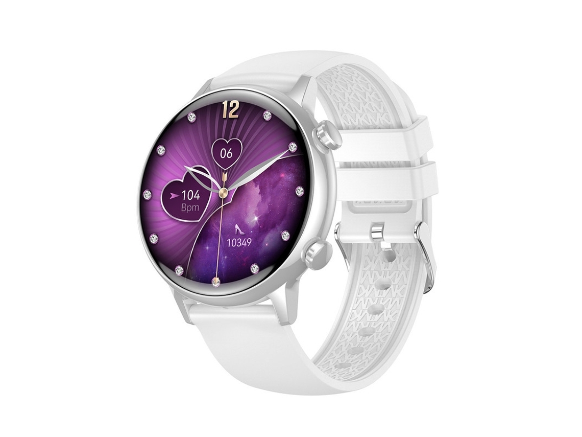 Smartwatch Pantalla De 1 1 Pulgadas Hk39 Rastreador De Fitness Blanco Yuysan