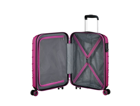 Maleta de Cabina AMERICAN TOURISTER Trolley Rodas Speedstar Morado (55 cm)
