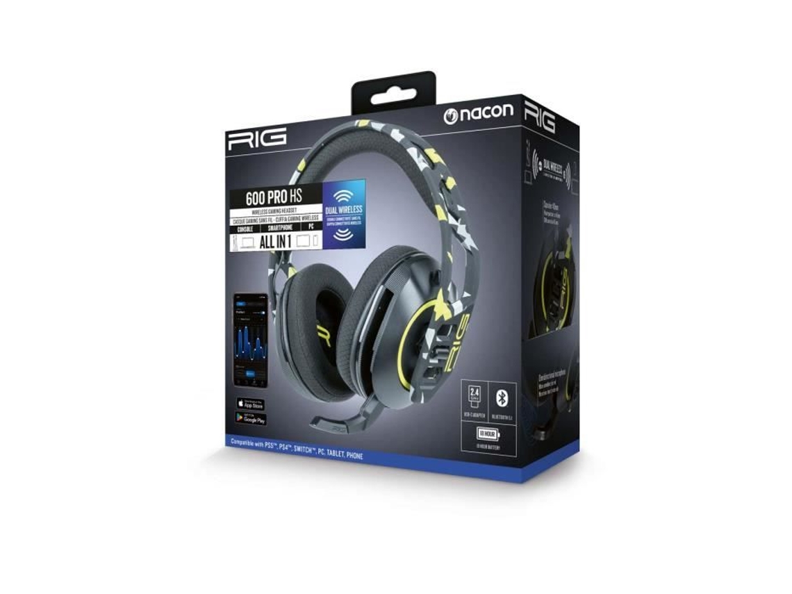 Auriculares para juegos Rig 600 Pro HS Acid Camo.