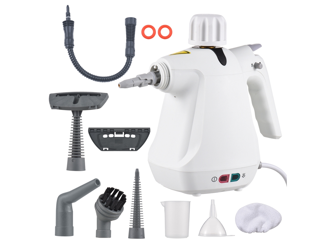 Limpiadores A Vapor De Alta Presión Y Alta Temperatura De 1000 W Con Accesorios De 9 Piezas Chrui