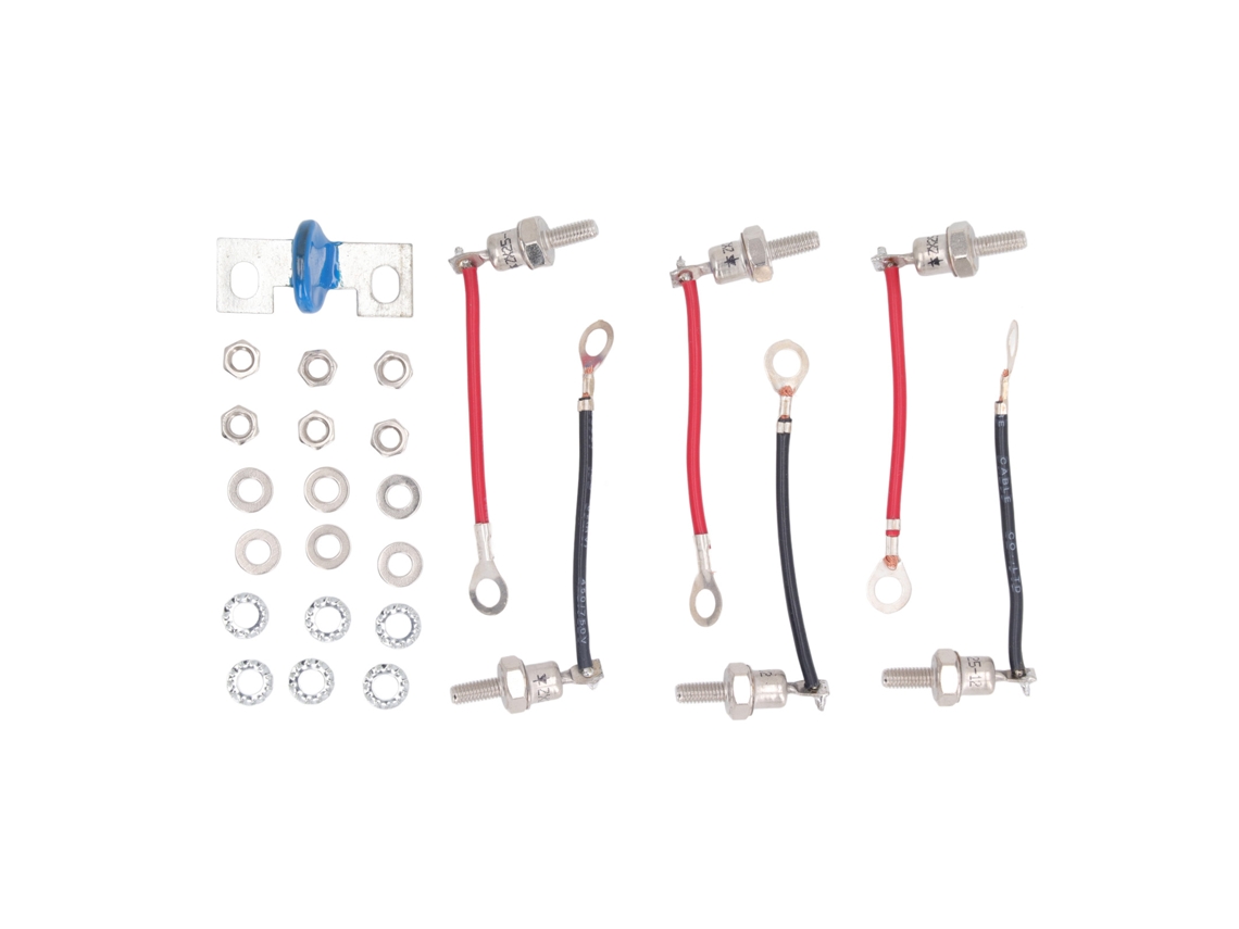 Kit De Diodo Y Resistor Zx25a Con Tornillos Para Rsk1001 Roda Rectificadora Stamford Componentes Electrónicos