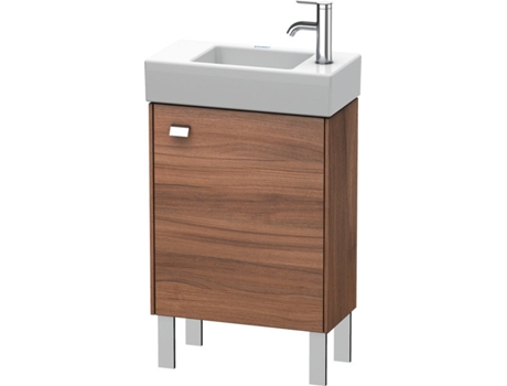 Mueble bajo lavabo DURAVIT Brioso de 48,4 x 23,9 cm 1 puerta con bisagra a la derecha 1 balda de cristal para lavabo Vero Air 072450