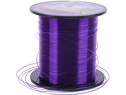 Hilo De Pesca 500 M, Nailon Morado Transparente, Súper Resistente (tamaño: 5.0),