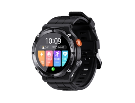 Smartwatch C21pro con pantalla a color de 1,39'', compatible con monitorización de frecuencia cardíaca/presión arterial/oxígeno