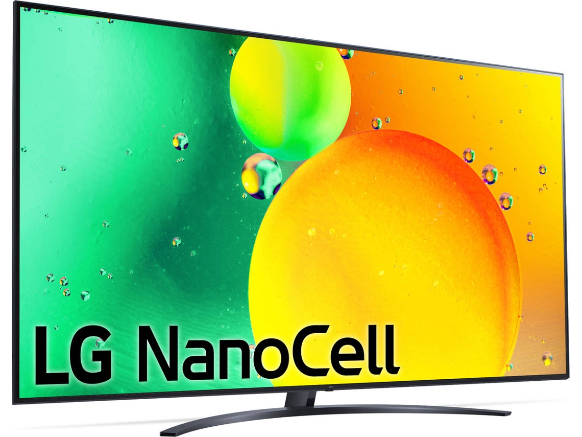 TV LG 75NANO766QA (Nano Cell - 75'' - 189 cm - 4K Ultra HD - Smart TV)