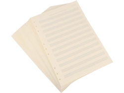 Recambio Para Papel De Partituras Manuscrito, 2 Mm De Grosor, 12 Líneas.