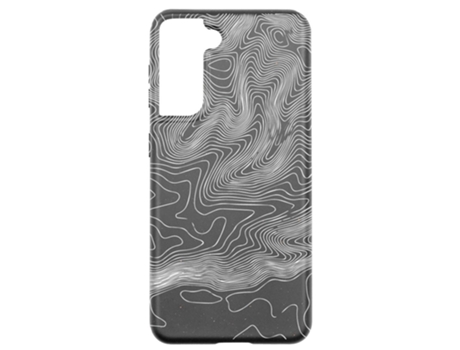 Funda Móvil Oficial Compostable Base para Samsung Galaxy S21 PHONECASES3D Negro