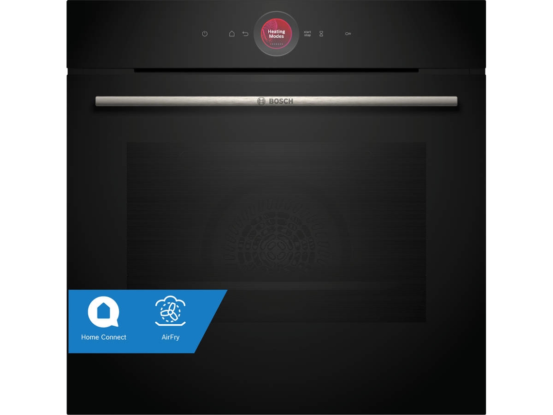 Horno BOSCH 3HD4821X3 (71 L - Hidrolítico - Negro)