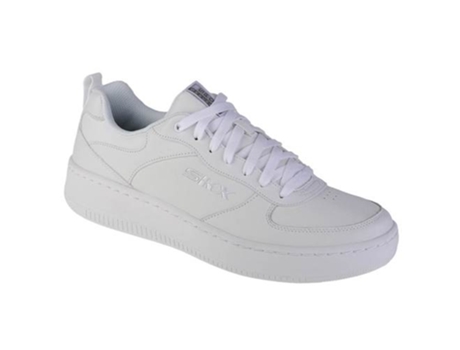Zapatillas Deportivas SKECHERS (Blanco -Cuero Natural -28,5)