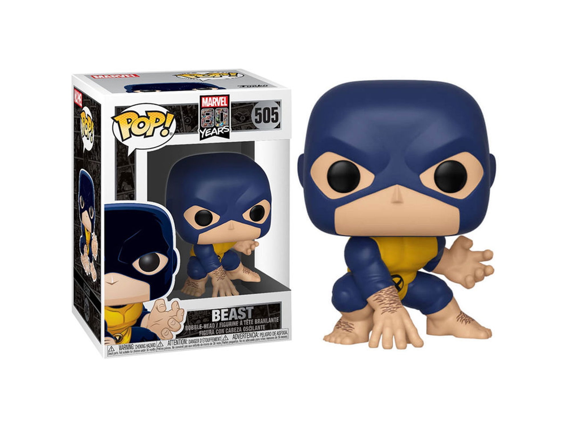 Figura FUNKO Pop! Marvel 80th First Appearance Beast