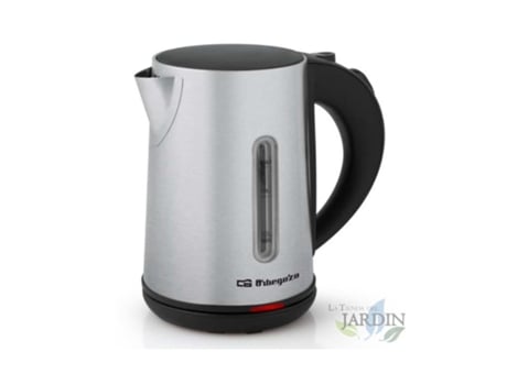 Jarra Eléctrica SUINGA Orbegozo 0.8 L Cuerpo y Interior de Acero Inoxidable Potencia 900-1100W