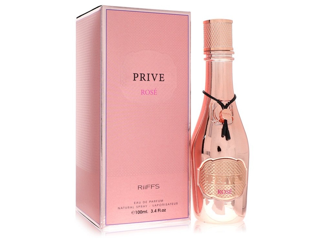 Perfume Femenino RIIFFS Prive Rose RIIFFS Eau De Parfum 3.4 oz for Women (100 ml)