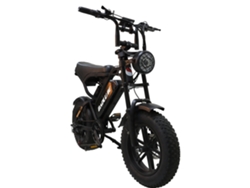 Bicicleta Eléctrica Baolujie F2 Con Suspensión Completa, Batería Extraíble De 48 V Y 13 Ah, Neumáticos De 16" X 4,0".