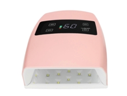 Lámpara de uñas de 96 W, secado rápido, recargable, batería de larga duración, luz UV LED para uñas, 100-240 V, enchufe estadounidense GOKOCO