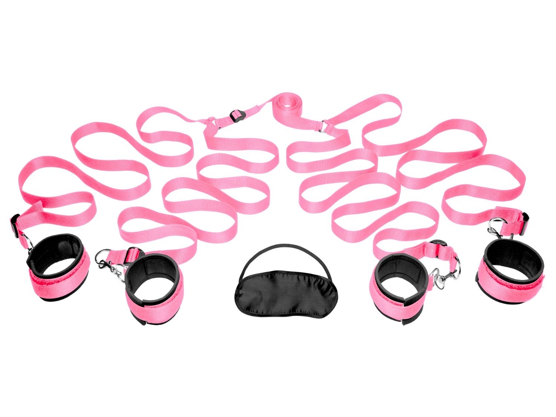 Frisky - Kit De Restricción Para Dormitorio Esposas Rosas